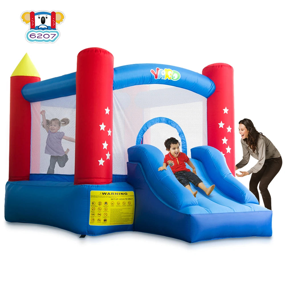 Mini Bouncy Castle with Blower for Kids