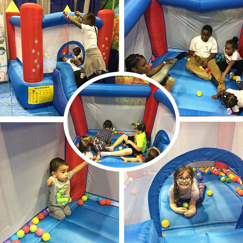 Mini Bouncy Castle with Blower for Kids