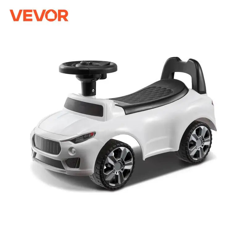 Ride-On Push Car Toy with Music & Steering Wheel